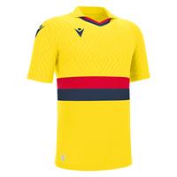 Charon Eco Match Day Shirt YEL/RED M Teknisk spillerdrakt i ECO-tekstil