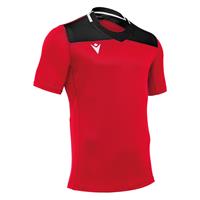 Jasper Rugby shirt RED/BLK 5XL Teknisk spillerdrakt for kontaktsport