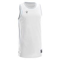 Plutonium Basket Shirt WHT M Teknisk basketdrakt i Eco tekstil