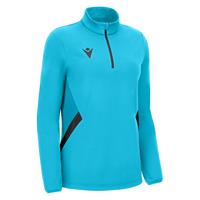 Maira 1/4 Zip Top Woman NSKY/ANT L Teknisk treningsgenser til dame